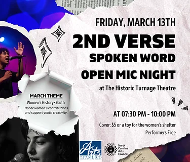 2nd Verse Poets- Spoken Word Open Mic Night