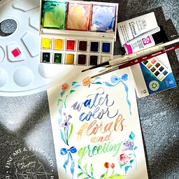Watercolor Florals & Greetings
