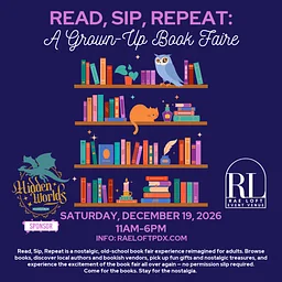 Read, Sip, Repeat: A Grown Up Book Faire
