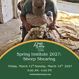 2027 Spring Institute: Sheep Shearing – Session 1