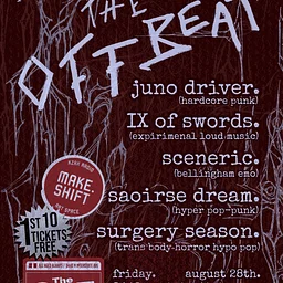 MAKE.SHIFT PRESENTS IN PORTLAND AT THE OFF BEAT!