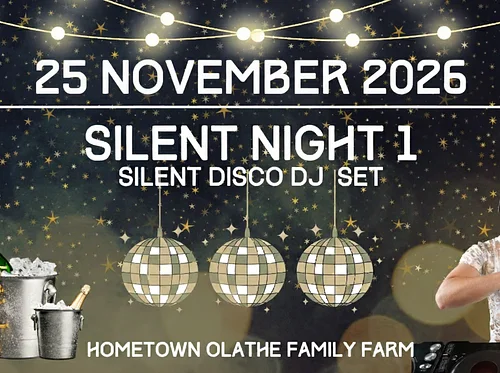 Silent Night 1 a Silent Disco in The Glass House
