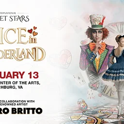 International Ballet Stars Presents: Alice in Wonderland by Romero Britto, A World Premiere Ballet Experience