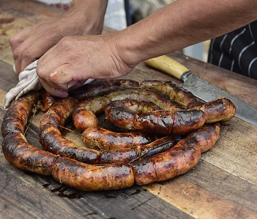 SAUSAGE MAKING 101 w/ BUTCHER / CHEF THOMAS FRITZINGER, MAY 2ND at NOON, $75 PER PERSON