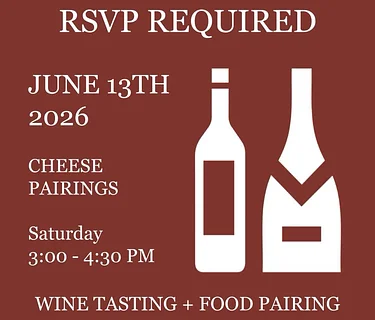 June Wine Tasting + Cheese Pairing at Lake Side Emotions
