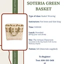SOTERIA GREEN BASKET CLASS