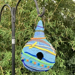 GOURD ART: Mixed-Media Birdhouses