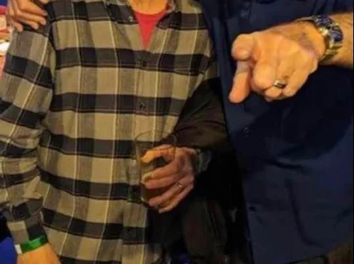 Barry Prosser with Rob Fahey