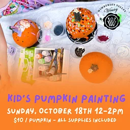 Kid’s Pumpkin Painting