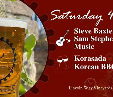 Saturday Tunes and Food with Steve Baxter and Sam Stephenson Music and Korasada Korean BBQ