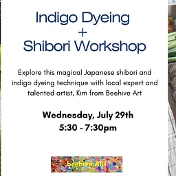 Shibori Workshop, July 29th