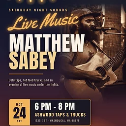 Live Music with Matthew Sabey