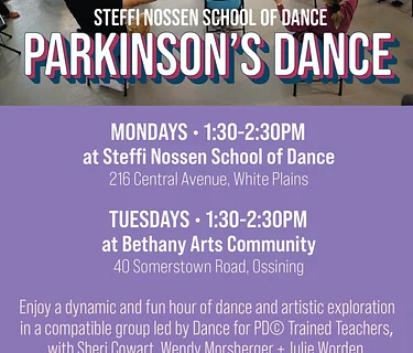 Parkinson’s Dance Class with Steffi Nossen School of Dance