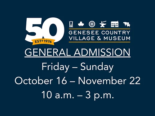 General Admission October November