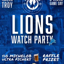 Lions Gameday at Firebird Troy
