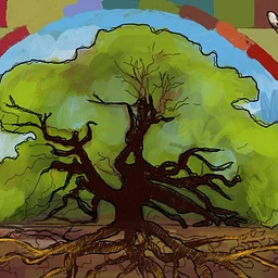 Mural Unveiling - The Tree of Learning