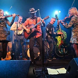 Tiger Maple String Band Under the Tent at Schenley Plaza