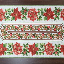 FA2026-41: Border Print Table Runner