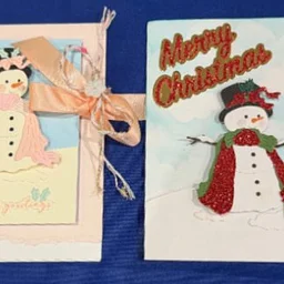 OCT26CC: Sweet Snowmand Christmas Card Class