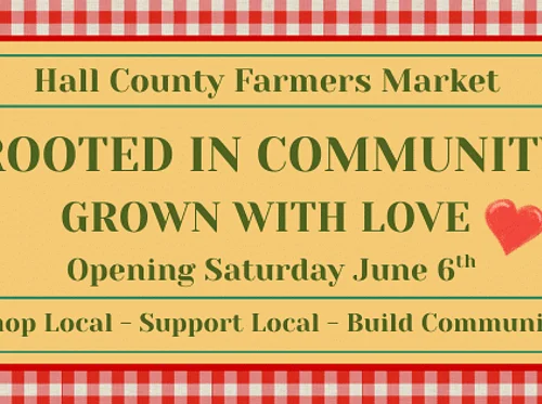 Hall County Farmers Market – Every Tuesday & Saturday
