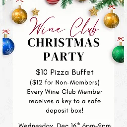 Wine Club Christmas Party