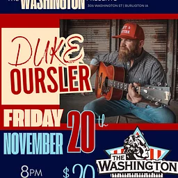 Duke Oursler Live at The Washington!