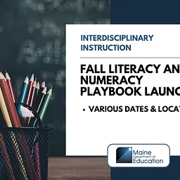 DOE Fall Literacy and Numeracy Playbook Launch Event