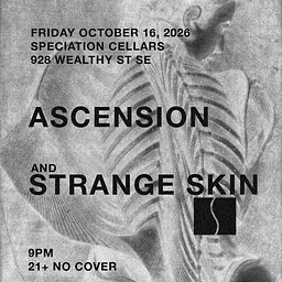 Free Show Friday: Ascension & Strange Skin (Industrial/Post-Punk)