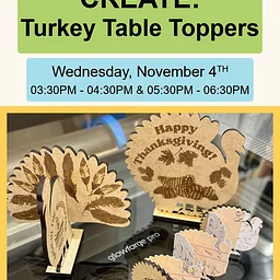 Create: Turkey Table Toppers