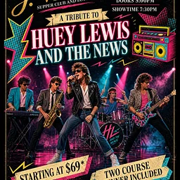 Huey Lewis & The News Tribute
