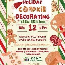 Cozy Holiday Cookie Decorating!🎄🍪(For Grades 6-12)