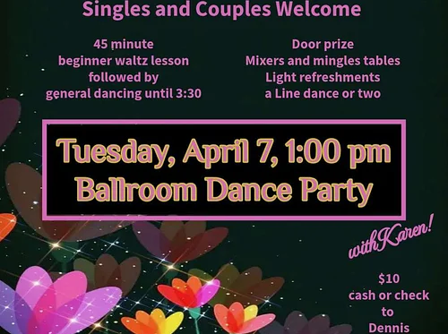 Ballroom, Latin and Swing Dance Party!