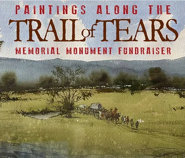 Paintings along the Trail of Tears
