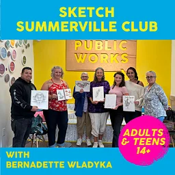Saturday 10/24, 12-2pm, Sketch Summerville Club