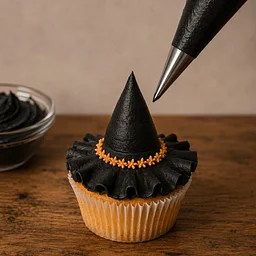 Spooky Cupcake Decorating w/ Hoamsy