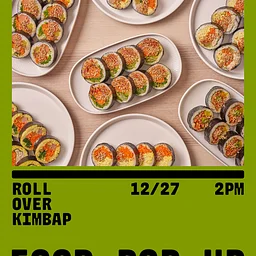 Food Pop-Up w/ Roll Over Kimbap