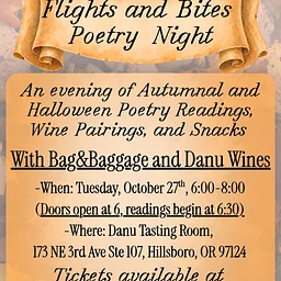 Flights and Bites Poetry Night