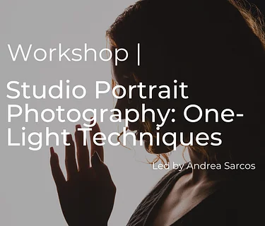 Studio Portrait Photography: One-Light Techniques