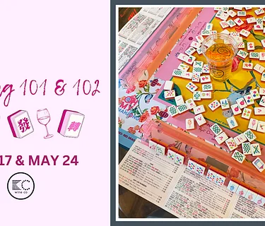 Mahjong 101 & 102 workshop (lesson 2)