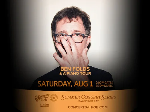 Ben Folds at Concerts at Point of the Bluff