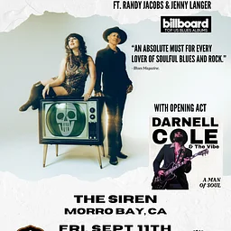 Award winning blues, rock and soul! The Bone Shakers w/Darnell Cole & The Vibe