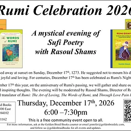 Rumi Celebration 2026 with Rasoul Shams