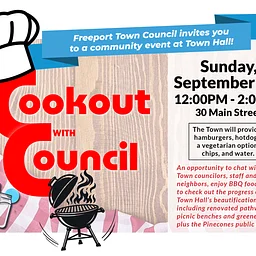 Town of Freeport Cookout with Council