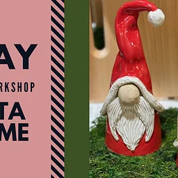 2-Day Pottery Workshop: Santa Gnomes (Day 2 of 2)