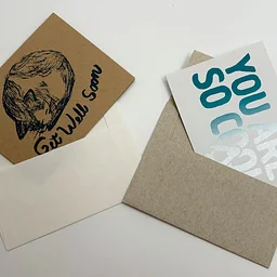 Screen Print Cards: January
