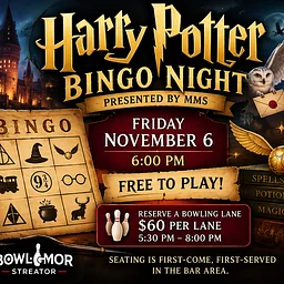 Harry Potter Bingo Night