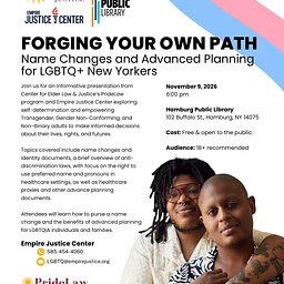 Forging Your Own Path: Name Changes and Advanced Planning for LGBTQ+ New Yorkers