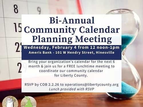 Bi-Annual Community Calendar Planning Meeting