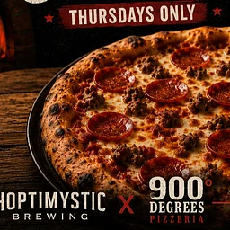 Buy 1 pizza & get 2nd 50% off - Thursdays Bow Beer Garden