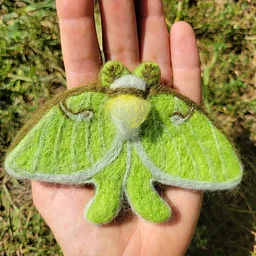 Needle Felting – 3D Winged Creatures: Bats and Moths